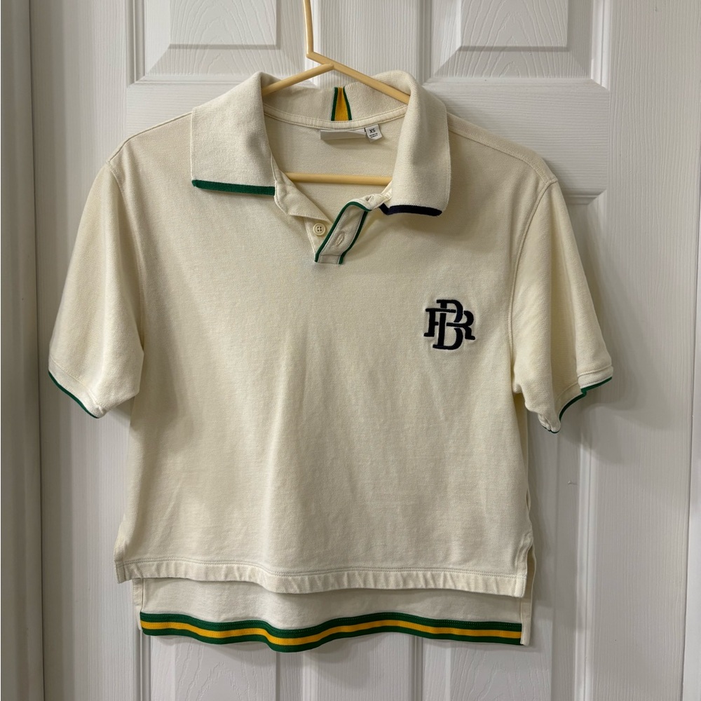 BANANA REPUBLIC Polo Shirt with Green Accents